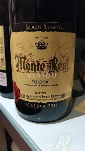 Rioja Bodegas Riojanas Monte Real 2011