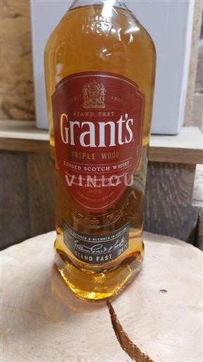 Whisky Blended Whisky Grant's Triple Wood de la distillerie : William Grant's & Sons Limited 5 ans d'âge distillé en 2020 Irlande