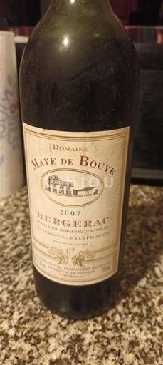 Sydväst Bergerac Château Maye De Bouye 2007