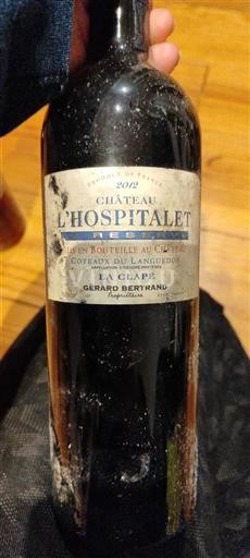 Linguadoca La Clape Château L'hospitalet Réserve 2012