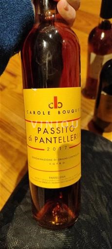 Sicílie Moscato di Pantelleria Carole Bouquet Passito di Pantelleria 2017