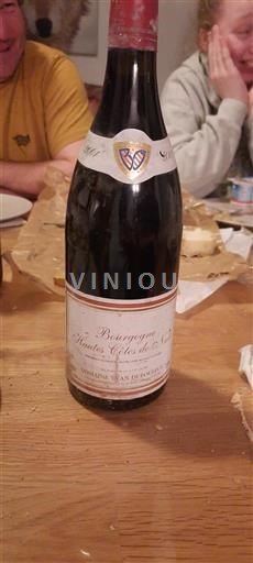 Bourgogne Hautes Côtes de Nuits Domaine Yvan Dufouleur 2001