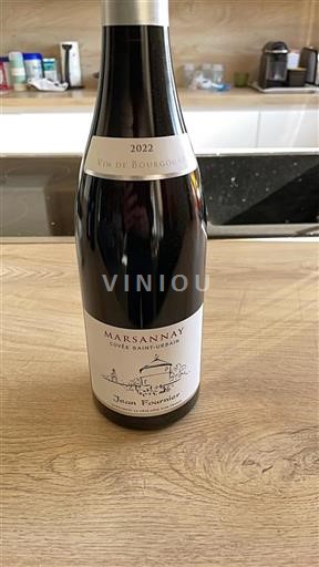 Bourgogne Marsannay Grand Cru Domaine Jean Fournier Cuv%c3%a9e Saint-Urbain 2022