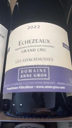 Burgundi Échézeaux Grand Cru Domaine Anne Gros Les Loachausses 2022