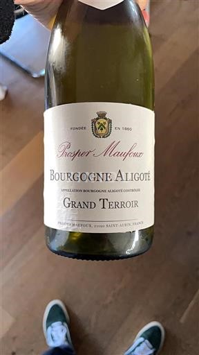 Bourgogne Bourgogne Aligoté Prosper Maufoux Grand Terroir 2020