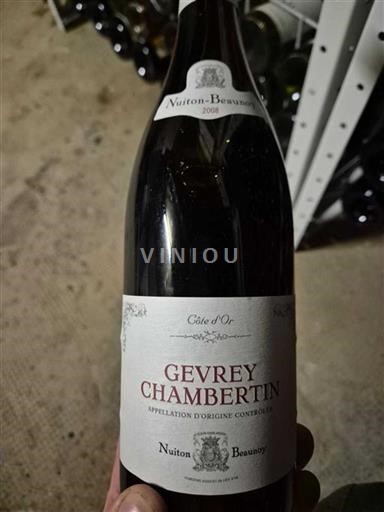 Burgundsko Gevrey-Chambertin Nuitonbeaunoy 2008