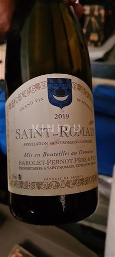 Burgundsko Saint-Romain Baroletpernot Père & Fils 2019