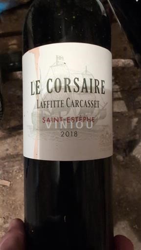 Bordeaux Saint-Estèphe Château Laffitte Carcasset Le Corsaire 2018