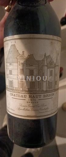 Bordeaux Graves Grand Cru Château Hautbrion 1976