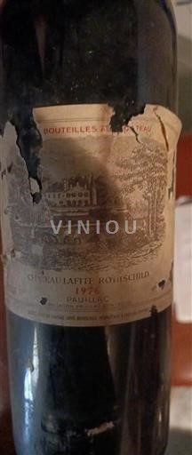 Bordeaux Pauillac Grand Cru Château Lafite Rothschild 1976