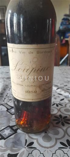 Bordeaux Loupiac Domaine Peytoupin 1959