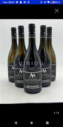 Bourgogne Ikke specificeret Grand Cru Aegerter Les Petites Corvées 2023