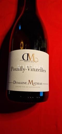 Borgogna Pouilly-vinzelles Domaine Mathias 2022