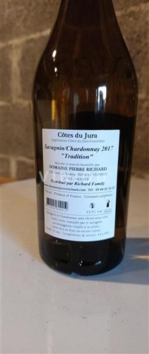 Jura Côtes-du-jura Domaine Pierre Richard Tradition 2017