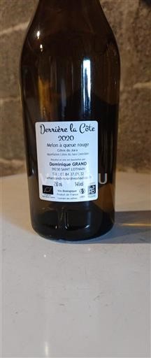 Jura Côtes du Jura Domaine Grand Derrière la Côte 2020