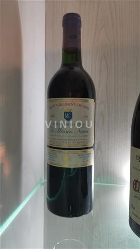 Bordeaux Montagne Saint-Émilion Château Maison Neuve Madame du Château 1989