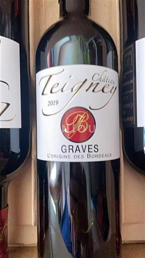 Bordeaux Graves Teigney 2019