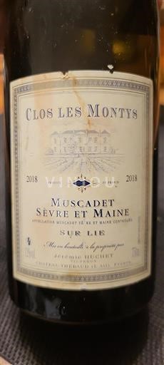 Valle della Loira Muscadet Sèvre et Maine Clos Les Montys 2018