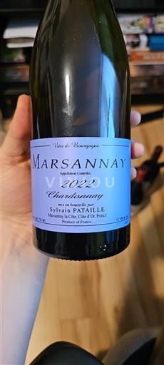 Bourgogne Marsannay Domaine Sylvain Pataille Chardonnay 2022