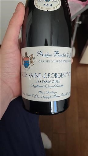 Burgundija Nuits-Saint-Georges Premier Cru Arthur Barolet & Fils 2014