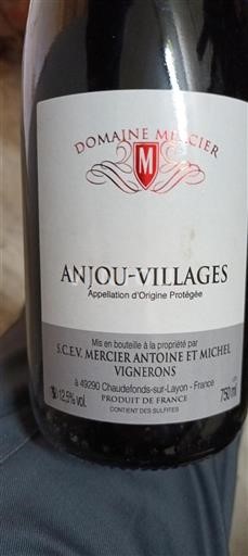 Valle del Loira Anjou Villages Domaine Mercier 2022