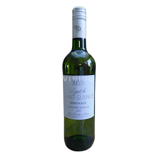 Vin Blanc sec Esprit De Saintsulpice 2023 France Bordeaux