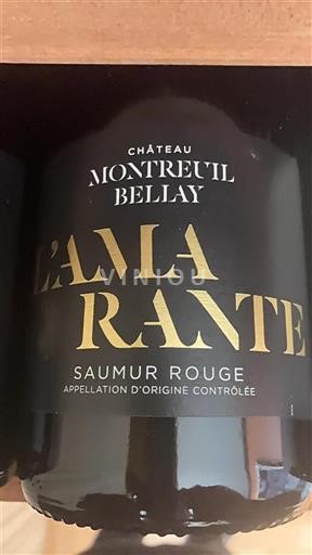 Vallée de la Loire Saumur Montreuil Bellay L'Amarante 2021