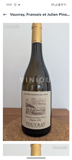 Jura François Et Julien Pinon Les Déronnières sec 2020