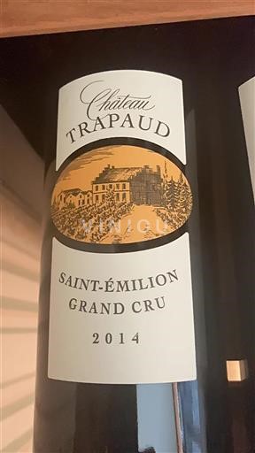 Bordeaux Saint-Émilion Grand Cru Château Trapaud 2014
