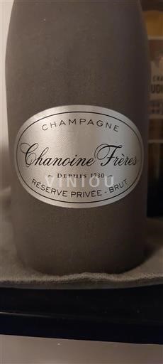 Vin Effervescent Rouge brut Réserve Privée Chanoine Frères Non millésimé France Champagne