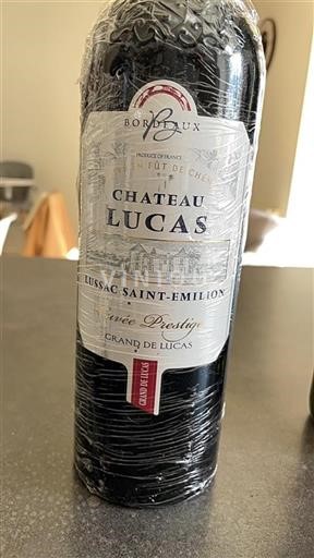 Bordeaux Lussac-saint-émilion Château Lucas Prestige 2015