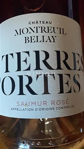 Vallée de la Loire Saumur Montreuil Bellay Terres Fortes 2023