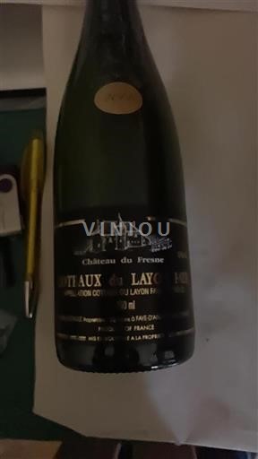 Valle della Loira Coteaux-du-Layon Château Fresne 2000