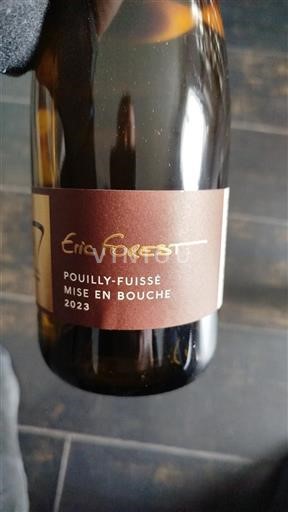 Borgonha Pouilly-fuissé Domaine Eric Forest Mise en Bouche 2023