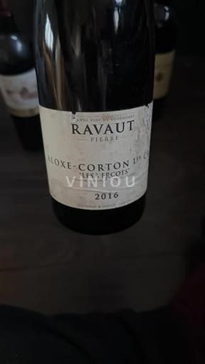 Burgundsko Aloxe-Corton Premier Cru Ravaut Pierre Les VerCots 2016