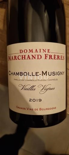 Burgundsko Chambolle-Musigny Domaine Marchand Freres Vieilles Vignes 2019