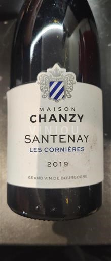 Bourgogne Santenay Grand Cru Maison Chanzy Les Cornières 2019