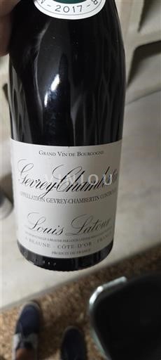 Borgoña Gevrey-Chambertin Grand Cru Louis Latour 2017