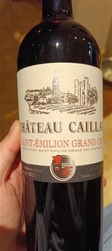 Bordeaux Saint-Émilion Grand Cru Château Caillau 2022