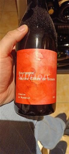 Burgundi Beaunen Ylämaat Château Mandelot 2023