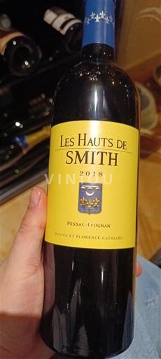 Burdeos Pessac-Léognan Smith Haut Lafitte Les Hauts de Smith 2018