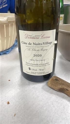 Borgogna Côte de Nuits Villages Domaine Cornu Le Clos de Magny 2020