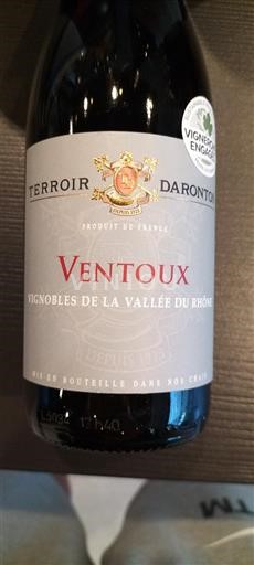 Vallée du Rhône Ventoux Terroir Daronton Ventoux Non Millésimé