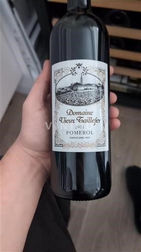 Bordeaux Pomerol Vieux Taillefer 2021
