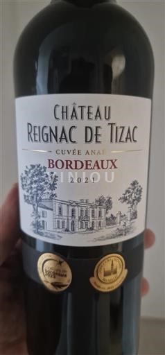Bordeaux Château Reignac De Tizac Ana 2021