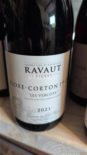Bourgogne Aloxe-Corton Premier Cru Ravaut Les Vercots 2021