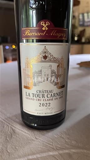 Bordeaux Haut-Médoc Grand Cru Château La Tour Carnet 2022