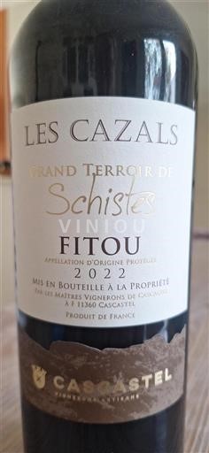 Linguadoca Fitou Cascatel Grand Terroir de Schistes 2022