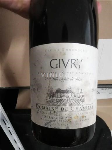Burgundsko Givry Château Chamilly 2014