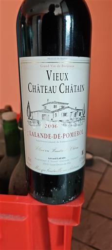 Bordeaux Lalande-de-pomerol Château Vieux Châtain 2006